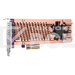 Плата расширения QNAP QM2-2P-344A 2 x M.2 22110 or 2280 PCIe (Gen3 x4) NVMe SSD slots, Low-profile flat and Full-height brackets included., фото4