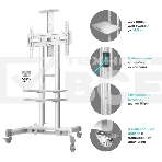 Стойка для телевизора с кронштейном ONKRON TS1552 40