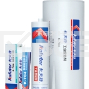 Клей-герметик силиконовый Kafuter K-704 белый 300 мл