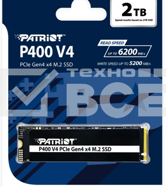 Накопитель SSD Patriot M.2 2280 2Tb P400VP2TBM28H