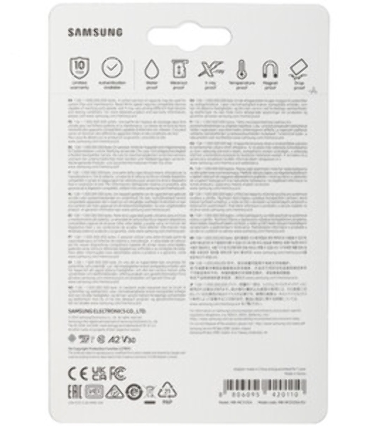 Флеш карта microSDXC 512Gb Samsung MB-MC512SA/EU EVO Plus + adapter