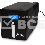 Источник бесперебойного питания PowerMan Smart Sine 1000 black (Pure Sine Wave/LCD Display/USB/Software/RJ11/45), фото3