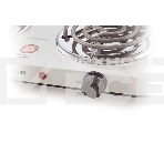 Плита настольная электрическая Centek CT-1509 (белая) 2конфорки ТЭН 140мм, 2000Вт, индикатор работы, усиленный корпус, фото5