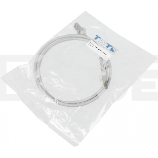 Кабель Патч-корд Lanmaster TWT-45-45-1.0/S-GY вилка RJ-45-вилка RJ-45 кат.5е 1м серый LSZH (уп.:1шт)