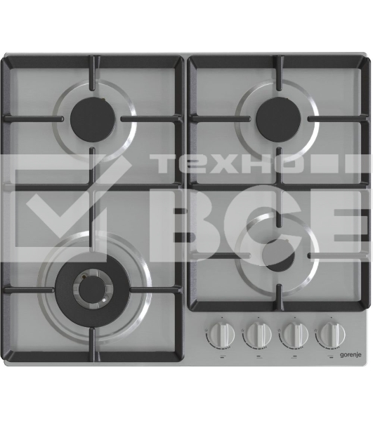 Газовая варочная поверхность Gorenje GW641EX нержавеющая сталь