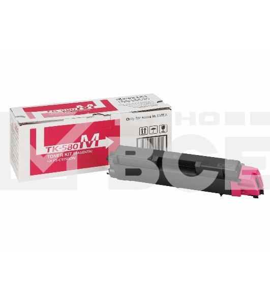 Картридж лазерный Kyocera TK-580M (1T02KTbNL0) пурпурный для FS-C5150DN 2800 стр.