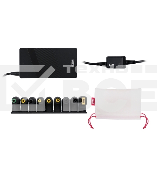 Универсальный адаптер для ноутбуков на 90Ватт/ NB Adapter STM SLU90, 90W, Car adapter