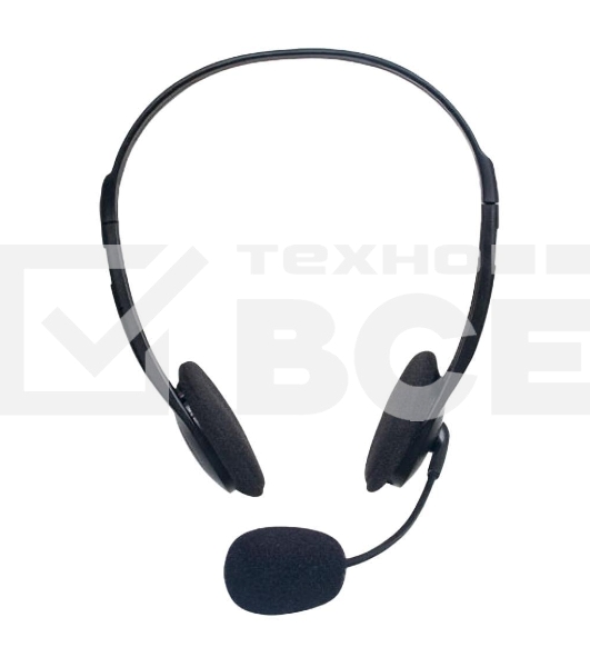 Гарнитура стерео Defender HN-102 накладные компактные 2 х 3.5 mm jack стерео кабель 1,8 м черный