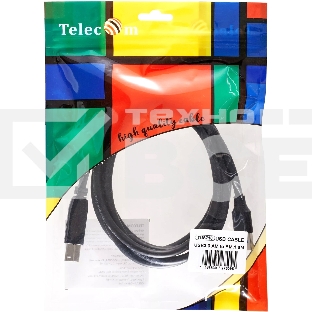 Кабель соединительный Telecom TUS710-1.8M USB3.0 Am/Bm 1,8m