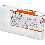 Картридж струйный Epson T913A с оранжевыми чернилами (200ml) для плоттеров SC-P5000 (C13T913A00), фото3