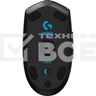 Мышь беспроводная Logitech G305 Lightspeed черный, 12000 dpi, радиоканал, USB, кнопки - 6