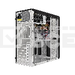 Компьютерный корпус Miditower ExeGate UN-605B-UN600 (ATX, БП UN600 с вент. 12см, 2*USB, аудио, блокировка, черный), фото3