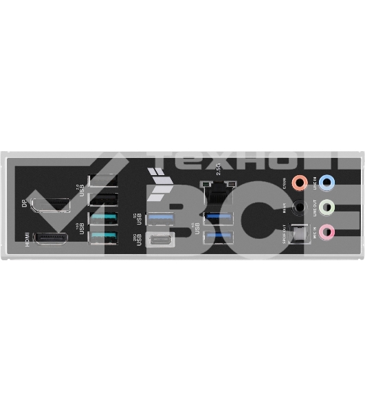 Материнская плата ASUS TUF GAMING B760M-PLUS, LGA 1700, Intel B760, 4xDDR5, 4xSATA, 2xM.2, 1xPCIe 5.0 x16, 1xPCIe 4.0 x4, 1xPCIe x1, 2xUSB-A 3.2 Gen 2, 3xUSB-A 3.2 Gen 1, 2xUSB 2.0, 1xUSB-C 3.2 Gen 2x2, 1x2.5Gb LAN, 5x3.5 мм, 7.1, mATX