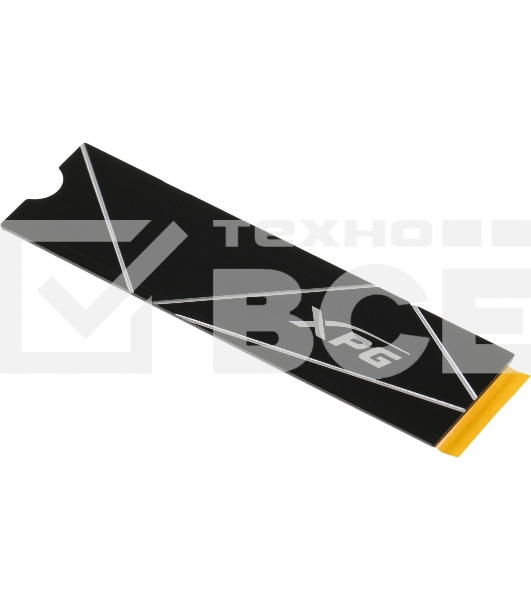 Накопитель SSD ADATA XPG BLADE S70, 1Tb, PCIe 4.0 x4, M.2 2280, NVMe, R/W 7400/5500, с радиатором