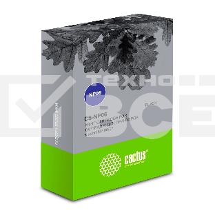 Картридж матричный Cactus CS-NP06 (1750076156) черный (10 мм, 4.8 м, 1 000 000 знаков) для Nixdorf NP 06