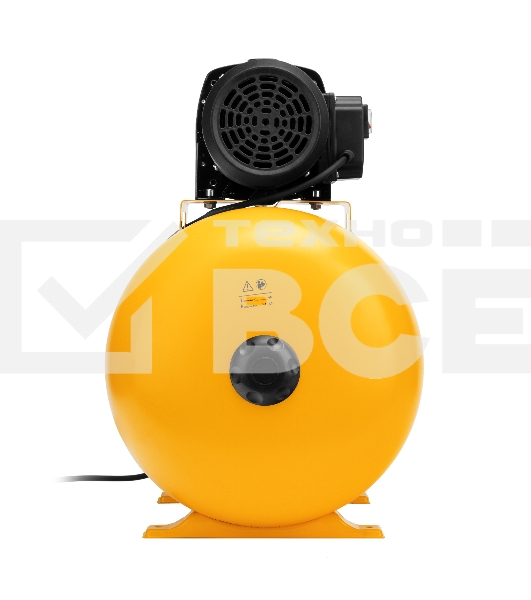 Насосная станция PSL1100X, 1100 Вт, 3600 л/ч, ресивер 50 л, подъем 45 м, нержавейка  Denzel