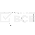 Газлифт Бюрократ NTB120 NTB120/4CL/120 черный, фото4