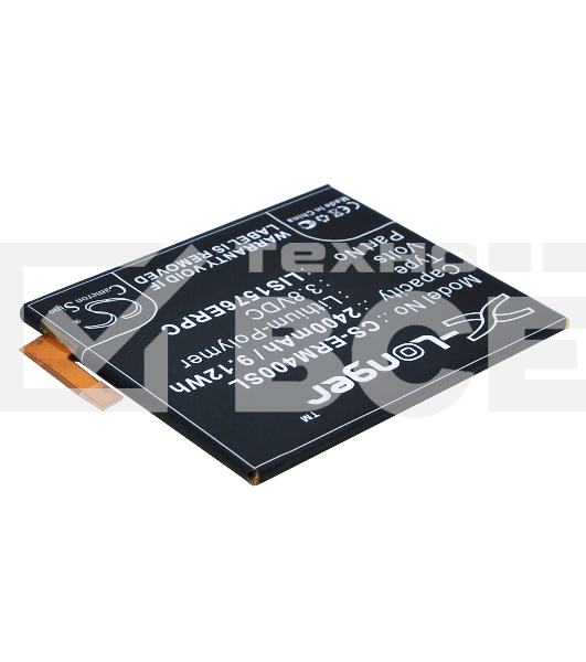 Аккумулятор CameronSino CS-ERM400SL LIS1576ERPC для Sony Xperia M4 Aqua E2303 3.8V / 2400mAh / 9.12Wh