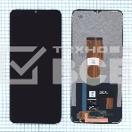 Дисплей (модуль) для Realme C30s (RMX3690) в сборе с тачскрином черный, фото 1