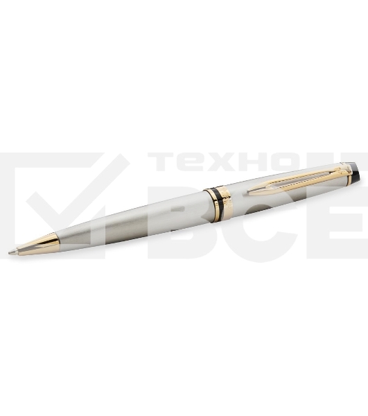 Ручка шариковая Waterman Expert 3 (CWS0952000) Stainless Steel GT M, синие чернила, подарочная коробка