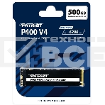 Накопитель SSD Patriot M.2 2280 500Gb P400VP500GM28H, фото6