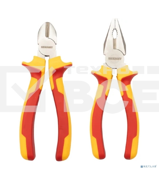 Набор диэлектрического инструмента Rexant RI-01, 7 предметов, до 1000 В, тканевый пенал