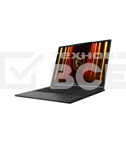 Ноутбук MSI Stealth 16 AI A2HWGG-085XRU Intel Core Ultra 7 255H/32Gb/SSD1Tb/RTX5070 8Gb/16'/OLED/WQXGA/2560x1600/240Hz/NoOS/Core Black/2.1kg (9S7-15F535-085)