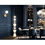 Светильник Ambrella light LH53172 SB/WH бронза/белый 34W 3000K D250*1305, фото3