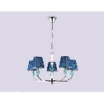 Люстра Ambrella light LH75061/5 CH/DB хром/темно синий E14/5 max 40W D690*810, фото6