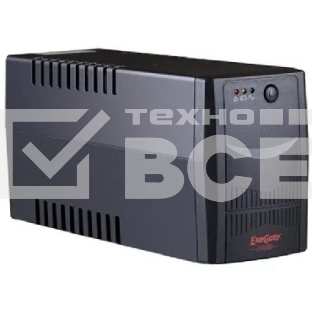 Источник бесперебойного питания ExeGate EP212516RUS Power Back BNB-800<800VA, Black, 2 евророзетки>
