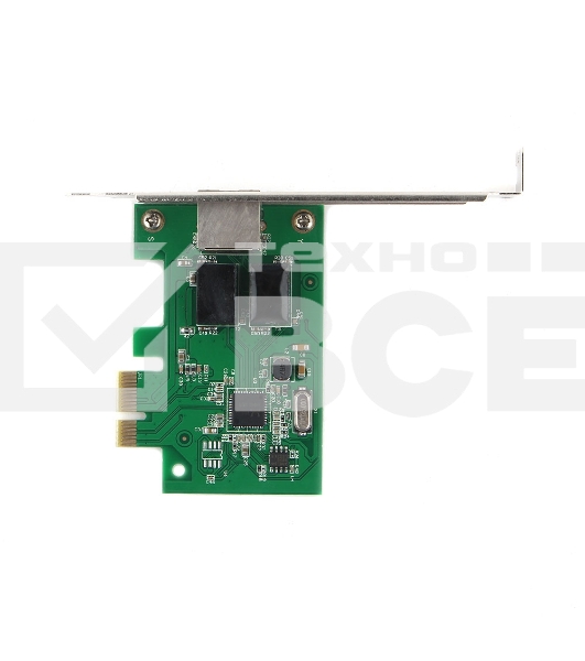 Сетевой адаптер Ethernet Gembird NIC-GX1 1000/100/10, PCI-express, чипсет RTL8111C