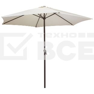 Зонт садовый Ecos GU-01 (бежевый) без крестообразного основания
