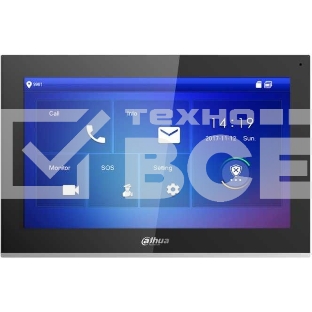 Видеодомофон Dahua DH-VTH5441G черный