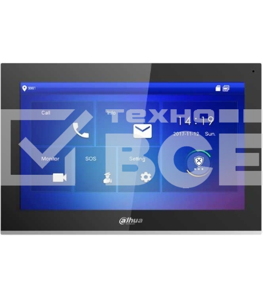 Видеодомофон Dahua DH-VTH5441G черный
