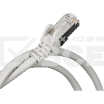 Кабель Патч-корд Lanmaster TWT-45-45-1.0/S-GY вилка RJ-45-вилка RJ-45 кат.5е 1м серый LSZH (уп.:1шт), фото3