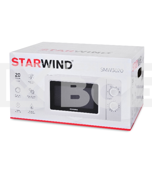 Микроволновая печь Starwind SMW3020 20л. 700Вт белый