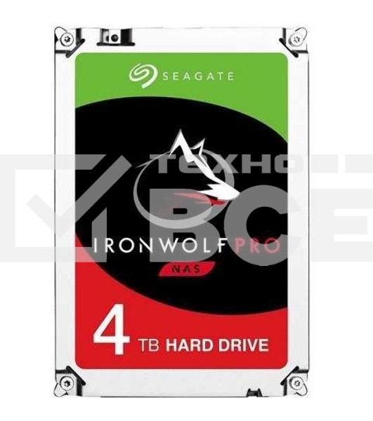 Жесткий диск Seagate Original SATA-III 4Tb ST4000NE001 NAS Ironwolf Pro (7200rpm) 256Mb 3.5