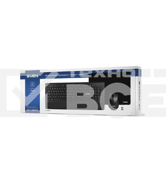 Беспроводной набор клавиатура+мышь SVEN KB-C3800W