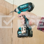 Аккум.гайковерт Makita TD110DZ 10.8В Li-ion 0-3500у\м 110Нм 1.2кг кор подсв M5-M12 б\акк и з\у, фото4