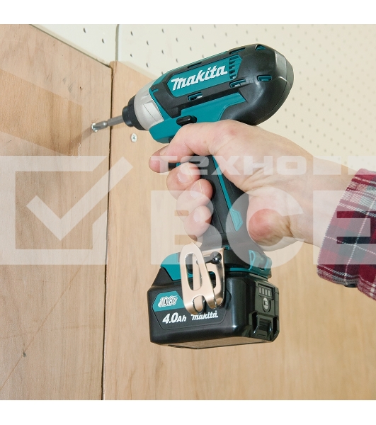 Аккум.гайковерт Makita TD110DZ 10.8В Li-ion 0-3500у\м 110Нм 1.2кг кор подсв M5-M12 б\акк и з\у