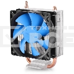 Кулер для процессора DEEPCOOL ICE BLADE 100 PWM 1700 синий, 92 мм, алюминий/медь, 2200 об/мин, 29 дБ, 4 pin, 100 Вт, 135 мм, фото2