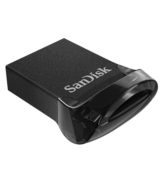 Флешка USB SanDisk CZ430 Ultra Fit (SDCZ430-016G-G46), 16Gb, USB 3.1, R/W 130/40, черный