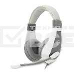 Наушники с микрофоном Oklick/Оклик HS-L600 серый 1.8м мониторные оголовье (1532023), фото 1