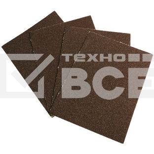 Шлифлист на тканевой основе, серия 14а, зерн. 50Н(P36) 240 х 170 мм, 10шт., водост. (БАЗ) Росси