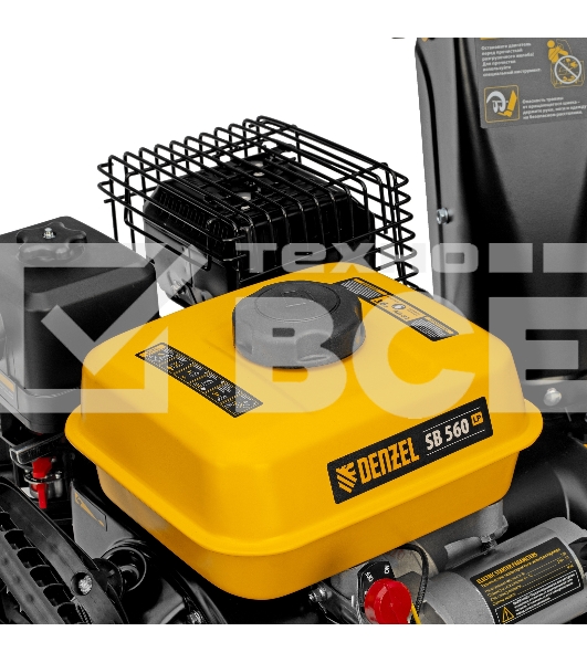 Бензиновая снегоуборочная машина SB 560 LP, 212cc, эл.старт, фара  Denzel