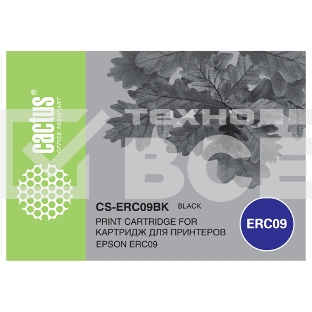 Картридж матричный Cactus CS-ERC09BK черный для Epson ERC09