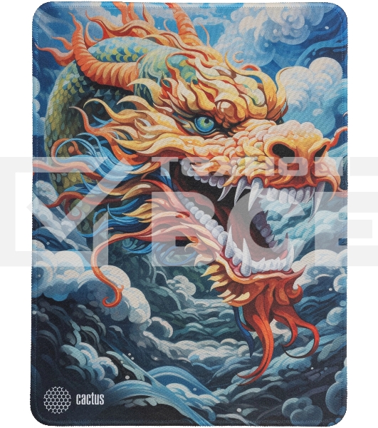 Коврик для мыши Cactus Colorful Dragon 400x300x3мм (CS-MP-PRO08XL)