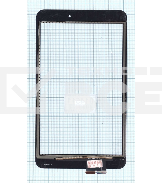 Сенсорное стекло (тачскрин) для Asus MeMO Pad 8 ME581 черное