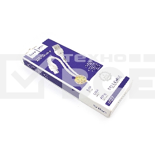 Кабель USB HOCO X37 Cool, USB - Micro USB, 2.4А, 1м, белый