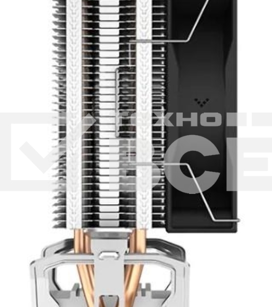 Кулер для процессора DEEPCOOL AG200 черный, 92 мм, алюминий/медь, 3050 об/мин, 30.5 дБ, 4 pin, 100 Вт, 133 мм